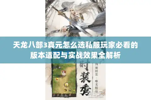 天龙八部3真元怎么选私服玩家必看的版本适配与实战效果全解析