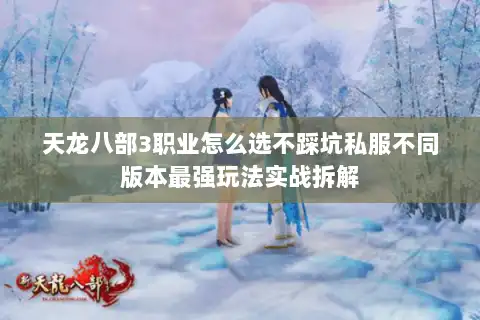 天龙八部3职业怎么选不踩坑私服不同版本最强玩法实战拆解