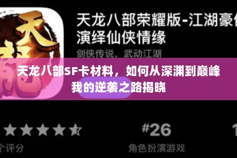 天龙八部SF卡材料，如何从深渊到巅峰我的逆袭之路揭晓