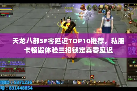 天龙八部SF零延迟TOP10推荐，私服卡顿毁体验三招锁定真零延迟