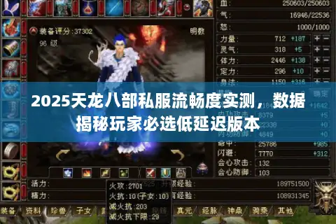 2025天龙八部私服流畅度实测，数据揭秘玩家必选低延迟版本