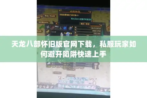 天龙八部怀旧版官网下载，私服玩家如何避开陷阱快速上手