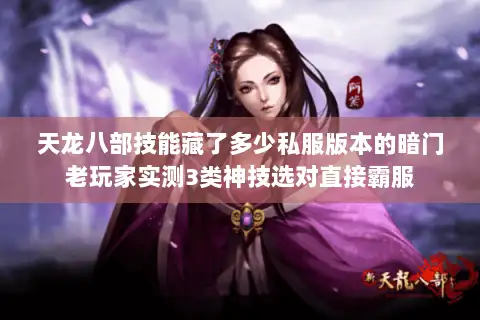 天龙八部技能藏了多少私服版本的暗门老玩家实测3类神技选对直接霸服