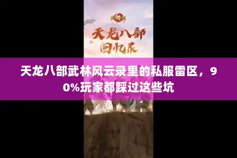 天龙八部武林风云录里的私服雷区，90%玩家都踩过这些坑