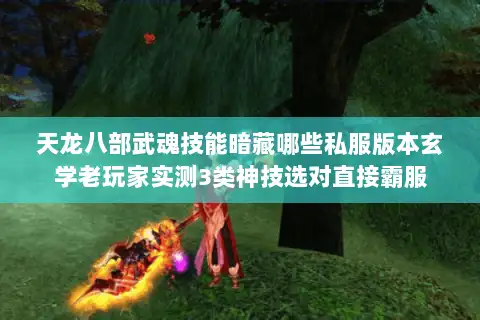 天龙八部武魂技能暗藏哪些私服版本玄学老玩家实测3类神技选对直接霸服