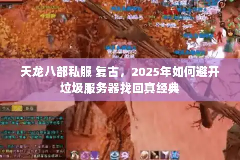 天龙八部私服 复古，2025年如何避开垃圾服务器找回真经典