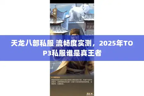 天龙八部私服 流畅度实测,2025年TOP3私服谁是真王者 天龙八部私服 流畅度实测,2025年TOP3私服谁是真王者