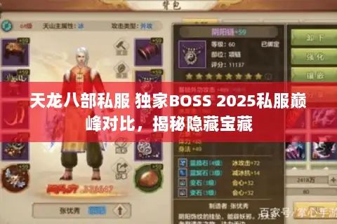 天龙八部私服 独家BOSS 2025私服巅峰对比,揭秘隐藏宝藏 天龙八部私服 独家BOSS 2025私服巅峰对比,揭秘隐藏宝藏