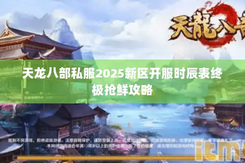 天龙八部私服2025新区开服时辰表终极抢鲜攻略