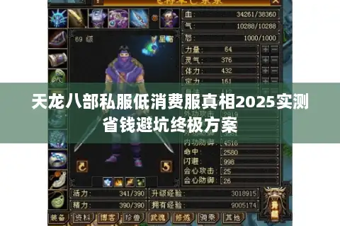 天龙八部私服低消费服真相2025实测省钱避坑终极方案 天龙八部私服低消费服真相2025实测省钱避坑终极方案