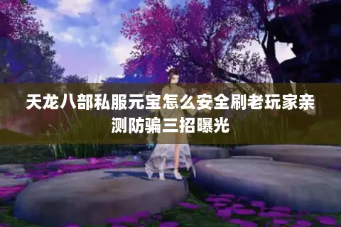 天龙八部私服元宝怎么安全刷老玩家亲测防骗三招曝光 天龙八部私服元宝怎么安全刷老玩家亲测防骗三招曝光