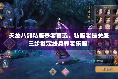 天龙八部私服养老首选，私服老是关服三步锁定终身养老乐园！