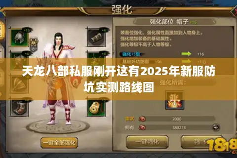 天龙八部私服刚开这有2025年新服防坑实测路线图