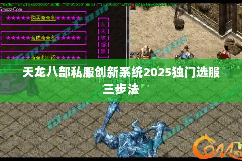 天龙八部私服创新系统2025独门选服三步法