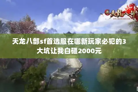 天龙八部sf首选服在哪新玩家必犯的3大坑让我白砸2000元