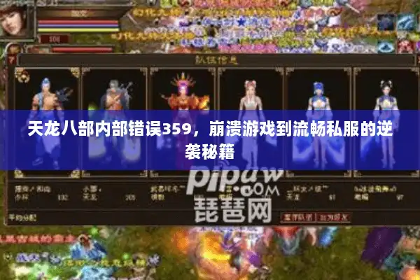 天龙八部内部错误359，崩溃游戏到流畅私服的逆袭秘籍