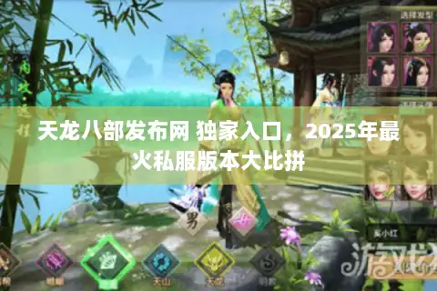 天龙八部发布网 独家入口,2025年最火私服版本大比拼 天龙八部发布网 独家入口,2025年最火私服版本大比拼