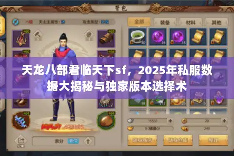 天龙八部君临天下sf，2025年私服数据大揭秘与独家版本选择术