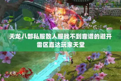天龙八部私服散人服找不到靠谱的避开雷区直达玩家天堂