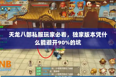 天龙八部私服玩家必看，独家版本凭什么能避开90%的坑