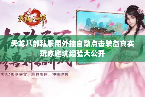 天龙八部私服用外挂自动点击装备真实玩家避坑经验大公开