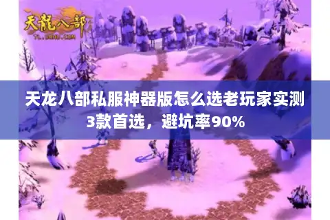 天龙八部私服神器版怎么选老玩家实测3款首选，避坑率90%