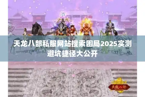 天龙八部私服网站搜索困局2025实测避坑捷径大公开
