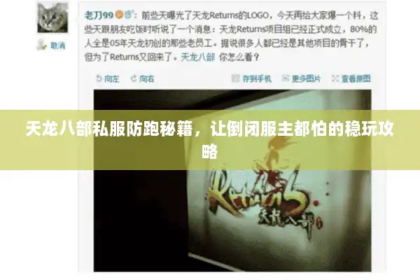 天龙八部私服防跑秘籍，让倒闭服主都怕的稳玩攻略