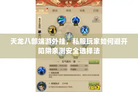 天龙八部端游外挂,私服玩家如何避开陷阱亲测安全选择法 天龙八部端游外挂,私服玩家如何避开陷阱亲测安全选择法