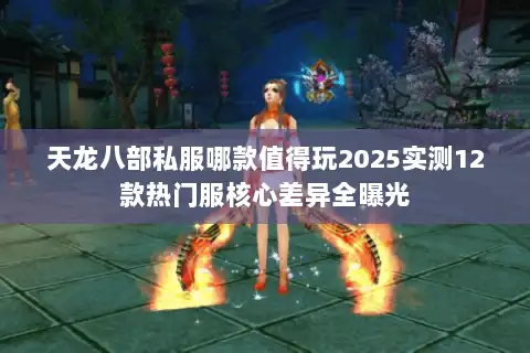 天龙八部私服哪款值得玩2025实测12款热门服核心差异全曝光