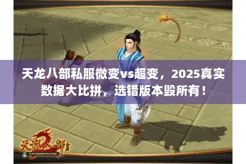天龙八部私服微变vs超变，2025真实数据大比拼，选错版本毁所有！