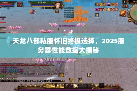 天龙八部私服怀旧终极选择，2025服务器性能数据大揭秘