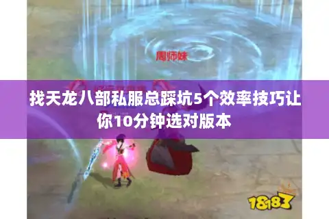 找天龙八部私服总踩坑5个效率技巧让你10分钟选对版本