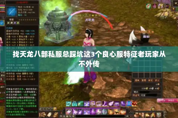找天龙八部私服总踩坑这3个良心服特征老玩家从不外传