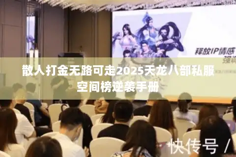 散人打金无路可走2025天龙八部私服空间榜逆袭手册