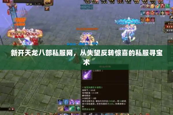 新开天龙八部私服网，从失望反转惊喜的私服寻宝术