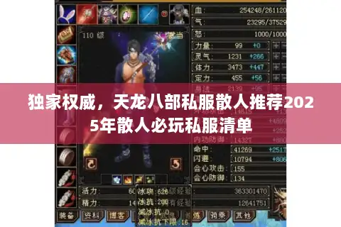 独家权威，天龙八部私服散人推荐2025年散人必玩私服清单