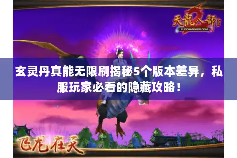 玄灵丹真能无限刷揭秘5个版本差异，私服玩家必看的隐藏攻略！