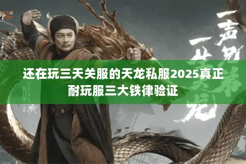 还在玩三天关服的天龙私服2025真正耐玩服三大铁律验证