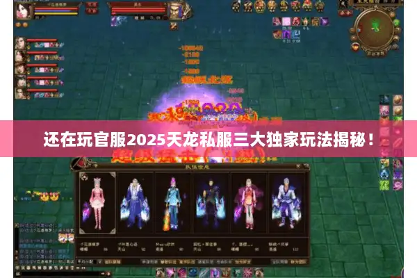 还在玩官服2025天龙私服三大独家玩法揭秘！