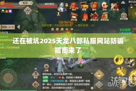 还在被坑2025天龙八部私服网站防骗指南来了