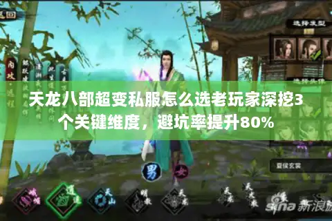 天龙八部超变私服怎么选老玩家深挖3个关键维度,避坑率提升80% 天龙八部超变私服怎么选老玩家深挖3个关键维度,避坑率提升80%