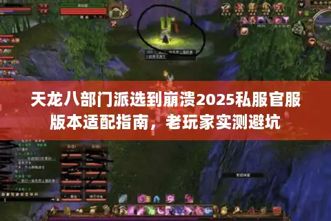 天龙八部门派选到崩溃2025私服官服版本适配指南,老玩家实测避坑 天龙八部门派选到崩溃2025私服官服版本适配指南,老玩家实测避坑