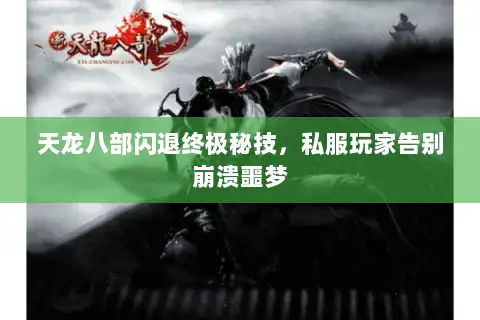 天龙八部闪退终极秘技，私服玩家告别崩溃噩梦