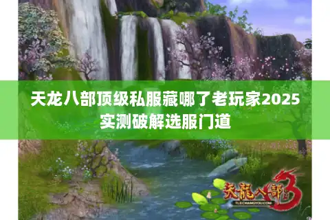 天龙八部顶级私服藏哪了老玩家2025实测破解选服门道