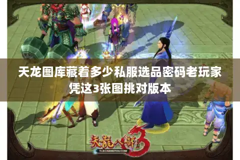 天龙图库藏着多少私服选品密码老玩家凭这3张图挑对版本 天龙图库藏着多少私服选品密码老玩家凭这3张图挑对版本