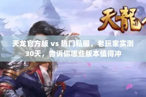 天龙官方版 vs 热门私服，老玩家实测30天，告诉你哪些版本值得冲
