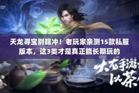 天龙寻宝别瞎冲！老玩家亲测15款私服版本，这3类才是真正能长期玩的