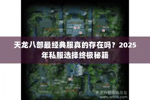 天龙八部最经典服真的存在吗？2025年私服选择终极秘籍