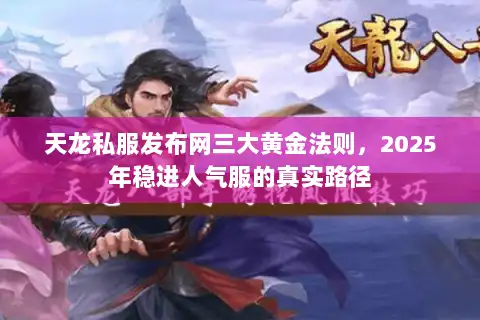天龙私服发布网三大黄金法则，2025年稳进人气服的真实路径
